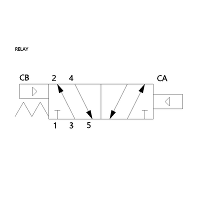 RA7-0101 NUMATROL RELAY VALVE/BASE<BR>RA7 SERIES SPRING OFFSET, 1/8" NPT